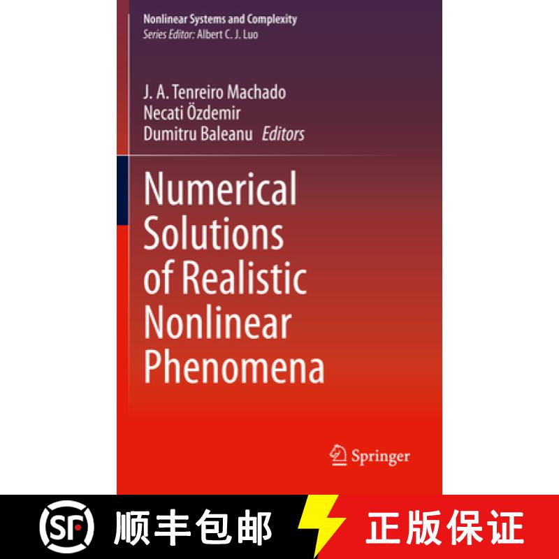 【3-4周达】Numerical Solutions of Realistic Nonlinear Phenomena [9783030371432]