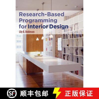 【3-4周达】Research-Based Programming for Interior Design [9781501327742]