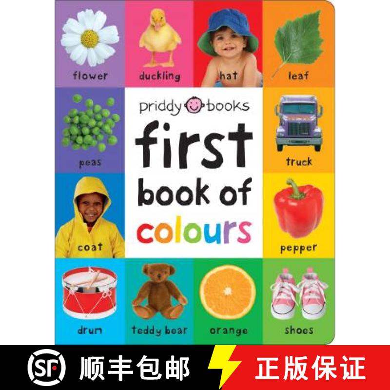 【3-4周达】First 100 Book of Colours [9781783418954]