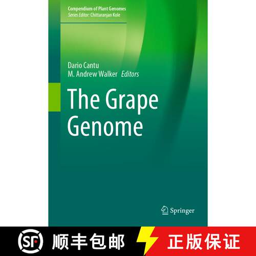 【3-4周达】精装 The Grape Genome [9783030186005]