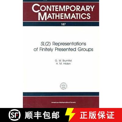 【3-4周达】SL2 Representations of Finitely Presented Groups [9780821804162]