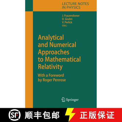 【3-4周达】Analytical and Numerical Approaches to Mathematical Relativity (Softcover reprint of hardc... [9783642068195]
