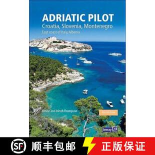 Adriatic 9781786790217 Albania East 3周达 Coast Croatia Pilot Italy Slovenia Montenegro