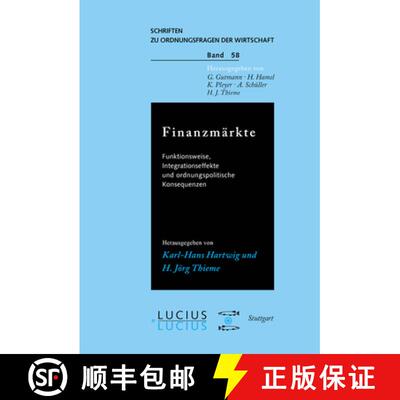 【3-4周达】DEG Finanzmärkte [9783828200944]