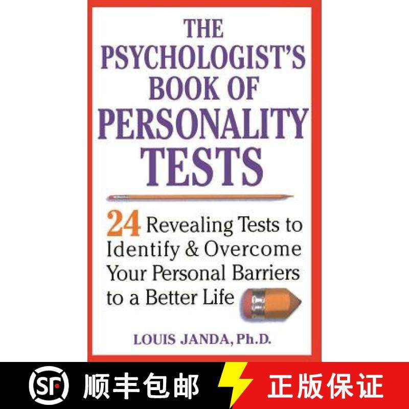 【3-4周达】The Psychologist'S Book Of Personality Tests: Twenty-Four Revealing Tests To Identify And ... [9780471371021]