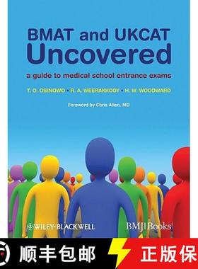 【3-4周达】Bmat And Ukcat Uncovered - A Guide To Medical School Entrance Exams [Wiley医学] [9781405169189]