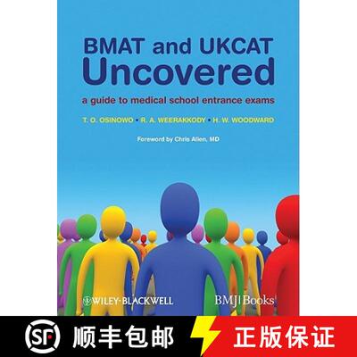 【3-4周达】Bmat And Ukcat Uncovered - A Guide To Medical School Entrance Exams [Wiley医学] [9781405169189]