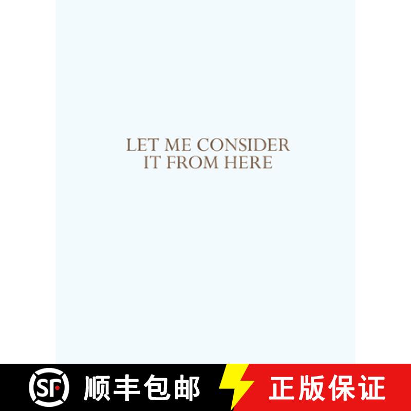 【3-4周达】Let Me Consider It from Here [9780941548762]
