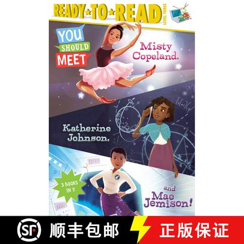 【3-4周达】精装 You Should Meet Misty Copeland, Katherine Johnson, and Mae Jemison!: Misty Copeland; ... [9781665965729]
