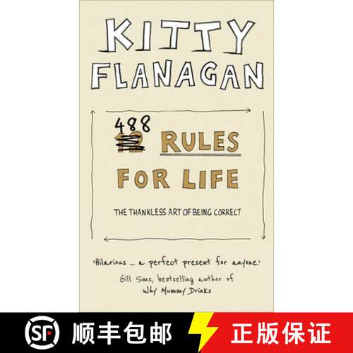 【3-4周达】488 Rules for Life: The Thankless Art of Being Correct [9780008391836]
