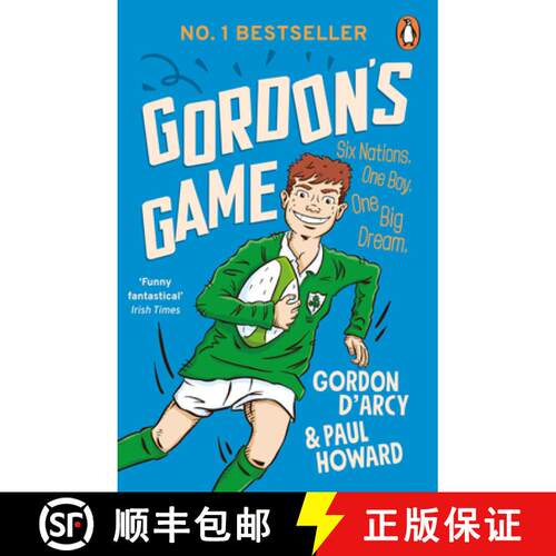 【3-4周达】Gordon's Game : The hilarious rugby adventure book for children aged 9-12 who love sport [9781844884681]