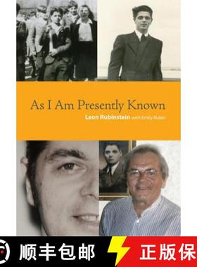 【3-4周达】As I Am Presently Known [9780911051032]