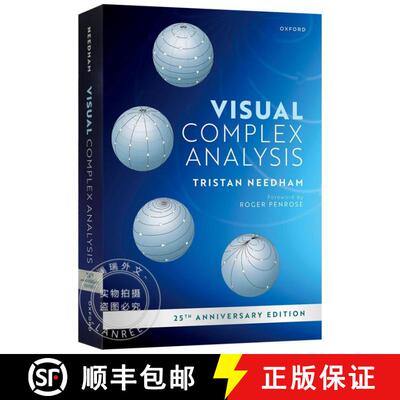 【3-4周达】复分析可视化方法 Visual Complex Analysis: 25th Anniversary Edition [9780192868923]