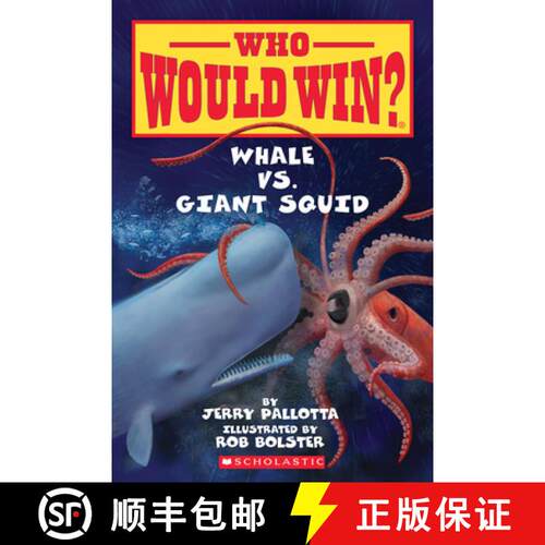 【3-4周达】Whale vs. Giant Squid (Who Would Win?) [9780545301732]