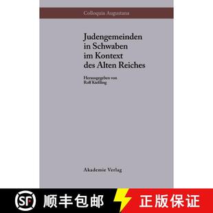 Alten 9783050026169 Judengemeinden Kontext Schwaben 4周达 Reiches des