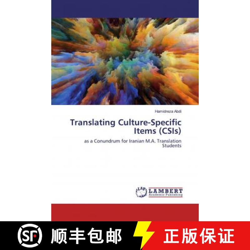预订 Translating Culture-Specific Items (CSIs) [9786200223425]