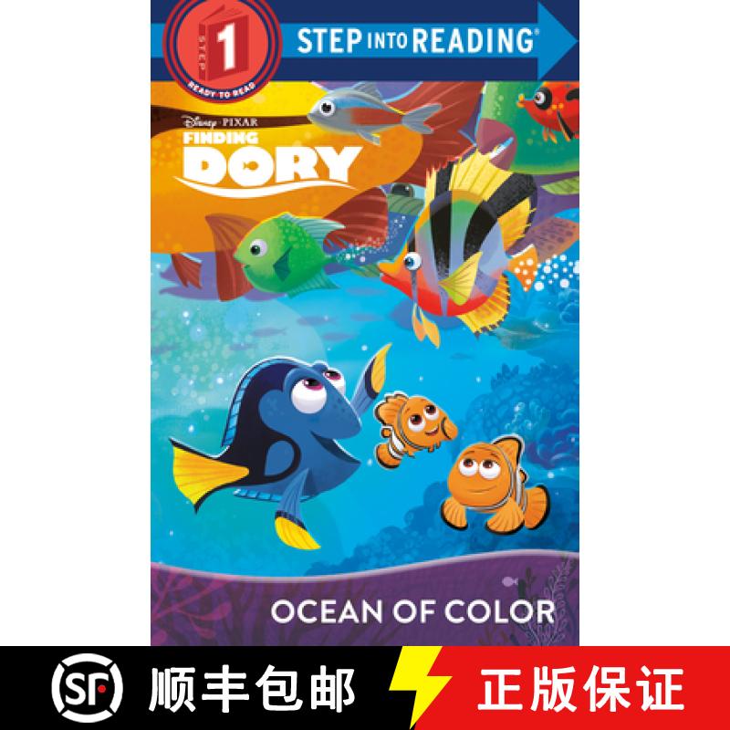【3-4周达】Ocean of Color (Disney/Pixar Finding Dory) [9780736435192]