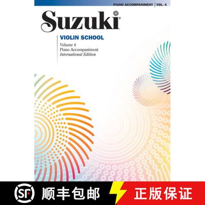 【3-4周达】Suzuki Violin School 4 - Piano Acc. (Revised) [9780739058800]