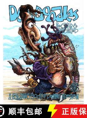 【3-4周达】DEN'S DOODLES (Regular & Captionated) [9781365663659]