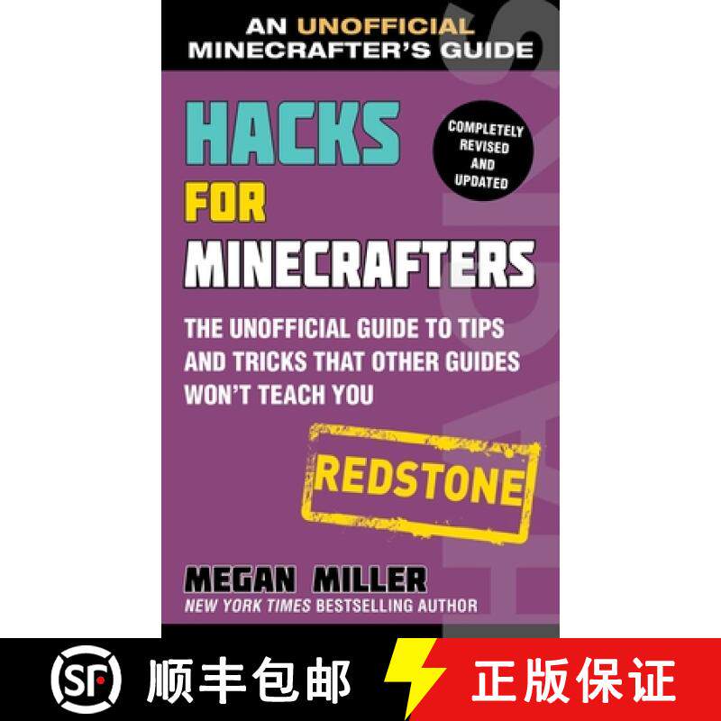 【3-4周达】Hacks for Minecrafters: Redstone: The Unofficial Guide to Tips and Tricks That Other Guide... [9781510741065]
