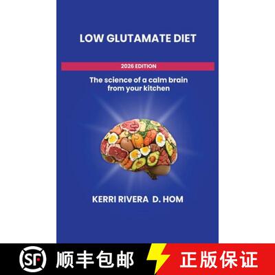 【3-4周达】The Low Glutamate Diet [9798349463686]