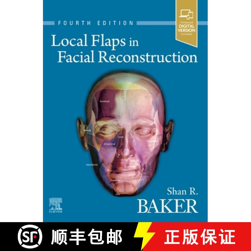 【2-3周达】Local Flaps in Facial Reconstruction [9780323683906]