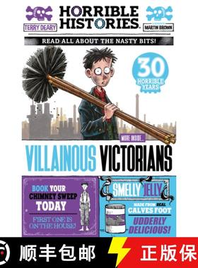 【3-4周达】Villainous Victorians (newspaper edition) [9780702326523]