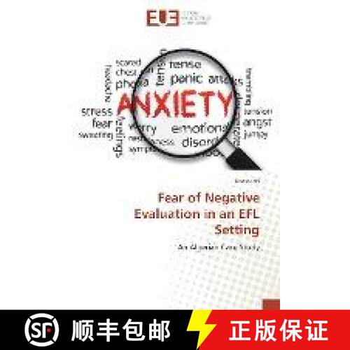 预订 Fear of Negative Evaluation in an EFL Setting [9783639832310]