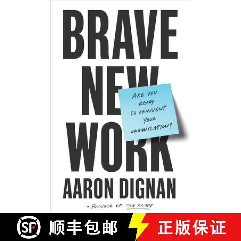 【3-4周达】Brave New Work: Are You Ready to Reinvent Your Organization? [9780525536208]