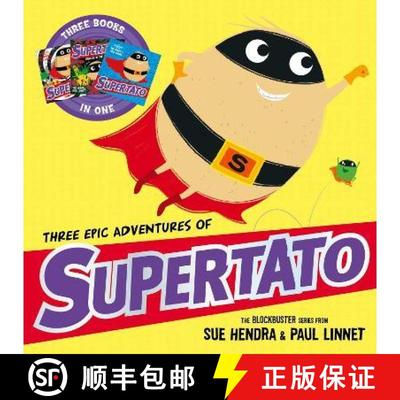 【3-4周达】Three Epic Adventures of Supertato [9781398517783]