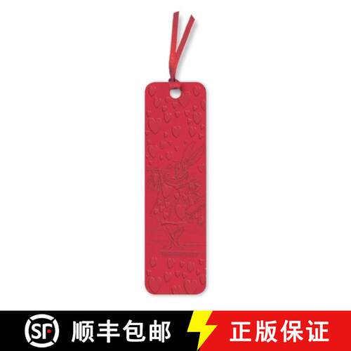 【3-4周达】Alice's Adventures in Wonderland: White Rabbit Artisan Art Vegan Leather Bookmarks (pack o... [9781835628362]