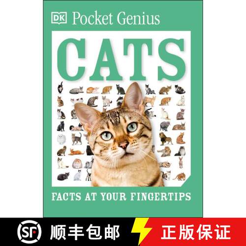 【3-4周达】Pocket Genius: Cats [9781465490988]