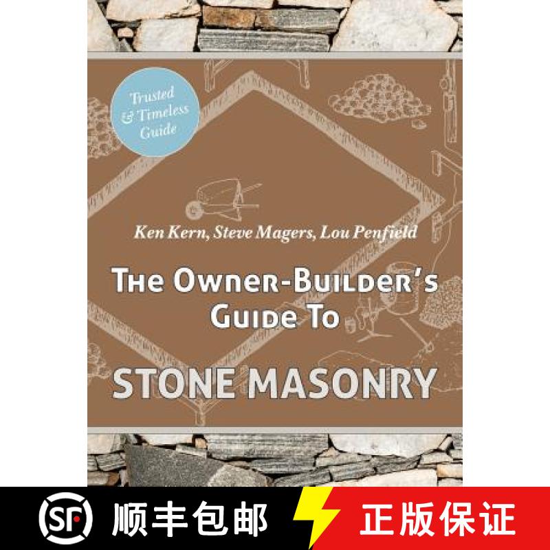 【3-4周达】The Owner Builder's Guide to Stone Masonry [9781626545403]