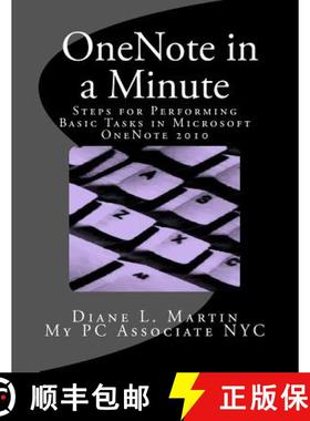 预订 OneNote in a Minute: A Quick Tutorial [9780985683740]