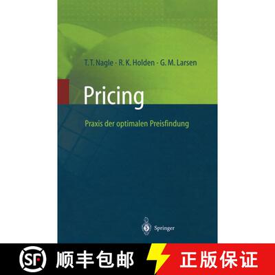 【3-4周达】Pricing -- PRAXIS Der Optimalen Preisfindung [9783642637643]