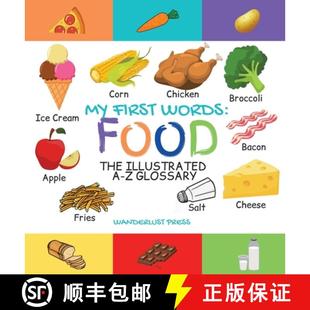9781913668488 4周达 First Preschoolers For Illustrated Drink The Foods Food Words Glossary