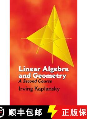 预订 Linear Algebra and Geometry:A Secon: A Second Course [9780486432335]