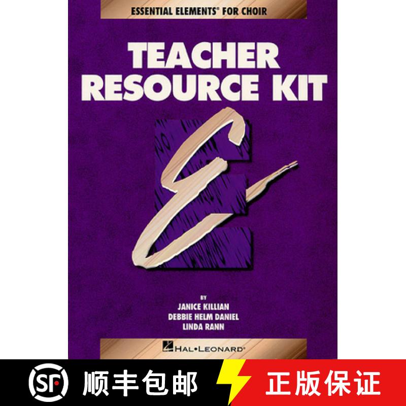 【3-4周达】Essential Elements for Choir Teacher Resource Kit: Book with CD [9780634007347]