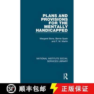 【3-4周达】精装 Plans and Provisions for the Mentally Handicapped [9781032060002]
