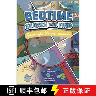 【3-4周达】Bedtime Search and Find: Goodnight Sleepy Animals [9798893181296]