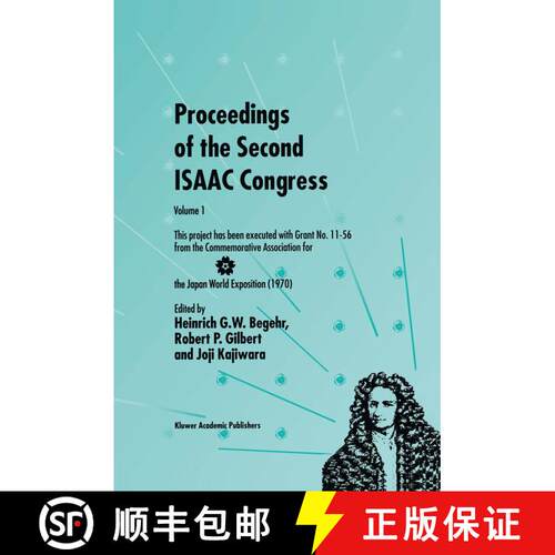 【3-4周达】精装 Proceedings of the Second ISAAC Congress: Volume 1: This project has been executed wi... [9780792365976]