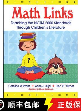 【3-4周达】Math Links: Teaching the NCTM 2000 Standards Through Children's Literature [9781563087875]