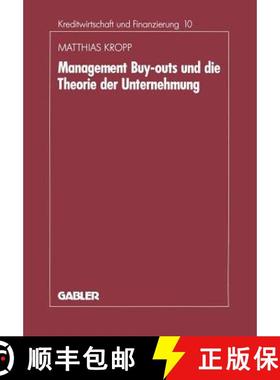 【3-4周达】Management-Buyouts Und Die Theorie Der Unternehmung [9783409144056]