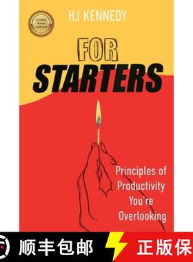 【3-4周达】For Starters: Principles of Productivity You're Overlooking [9798990148949]
