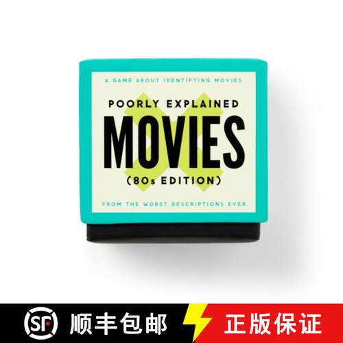 【3-4周达】Mini Poorly Explained Movies - 80s Edition [9780735385801]