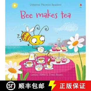 【3-4周达】Bee Makes Tea (Usborne Phonics Readers) [9781409550501]