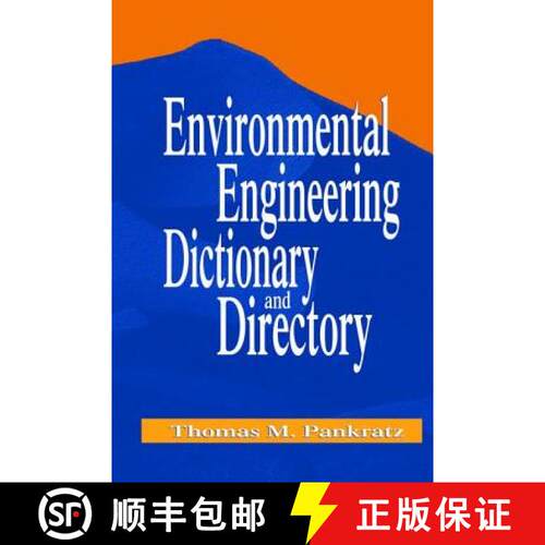 【3-4周达】精装 Environmental Engineering Dictionary and Directory [9781138474871]