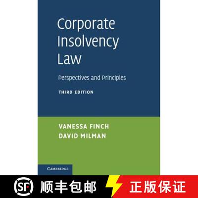 【3-4周达】精装 Corporate Insolvency Law: Perspectives and Principles [9781107039919]