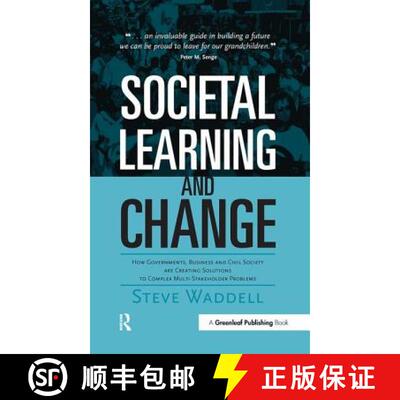 【3-4周达】精装 Societal Learning and Change: How Governments, Business and Civil Society Are Creatin... [9781874719885]
