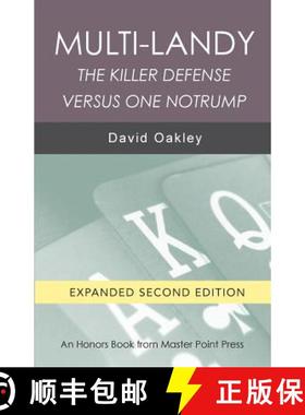 【3-4周达】Multi-Landy Second Edition: The Killer Defense Versus One Notrump [9781771401937]